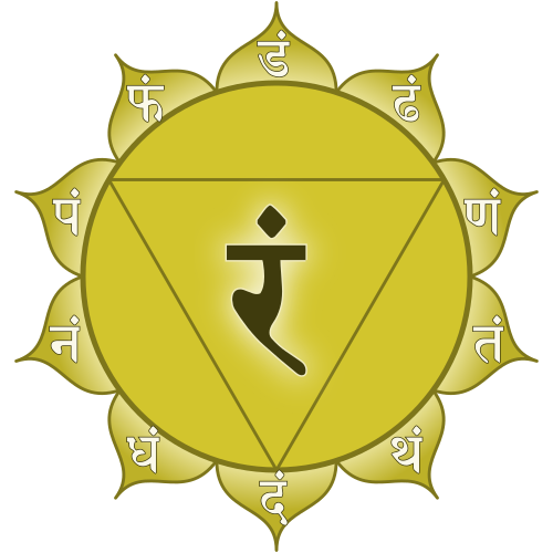 Simbolo del chakra Manipura